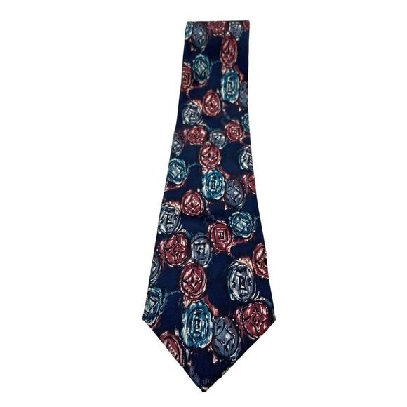 Brand new‎ with Tags Men’s Christian Dior 100% Silk Tie Abstract Print